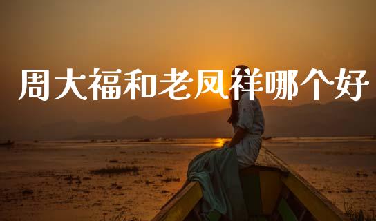 周大福和老凤祥哪个好_https://wap.15771688.com_国际期货_第1张