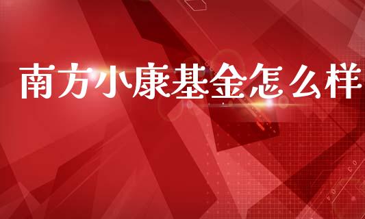 南方小康基金怎么样_https://wap.15771688.com_道指期货_第1张
