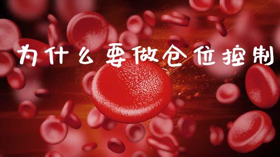 为什么要做仓位控制_https://wap.15771688.com_道指期货_第1张