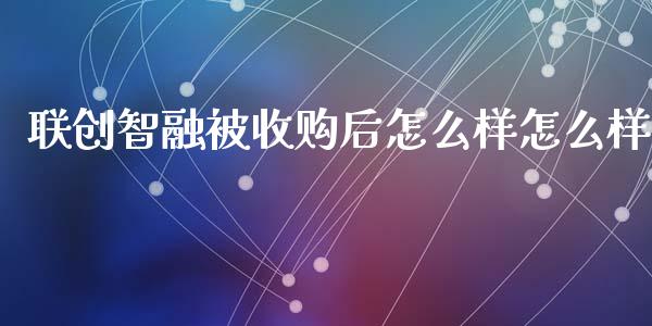 联创智融被收购后怎么样怎么样_https://wap.15771688.com_期货手续费一览表_第1张