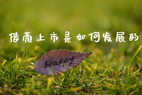 借壳上市是如何发展的_https://wap.15771688.com_道指期货_第1张