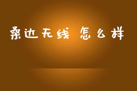 桑达无线 怎么样_https://wap.15771688.com_期货手续费一览表_第1张