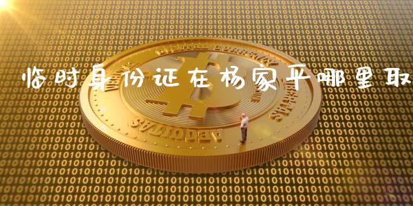临时身份证在杨家平哪里取_https://wap.15771688.com_原油期货直播室_第1张