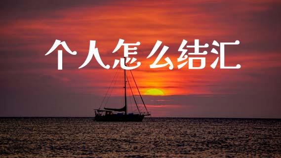 个人怎么结汇_https://wap.15771688.com_原油期货直播室_第1张