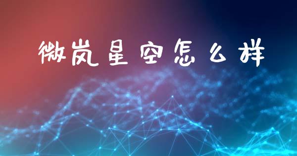 微岚星空怎么样_https://wap.15771688.com_期货手续费一览表_第1张
