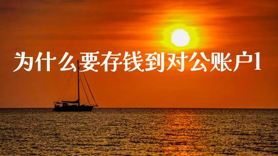 为什么要存钱到对公账户l_https://wap.15771688.com_原油期货直播室_第1张
