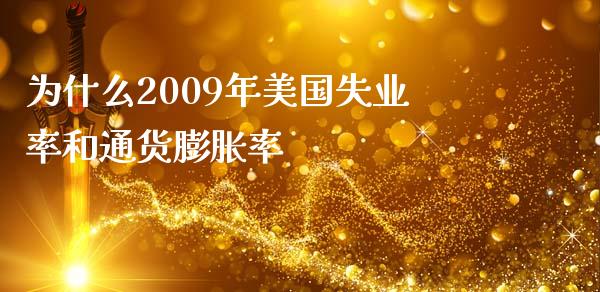 为什么2009年美国失业率和通货膨胀率_https://wap.15771688.com_期货手续费一览表_第1张