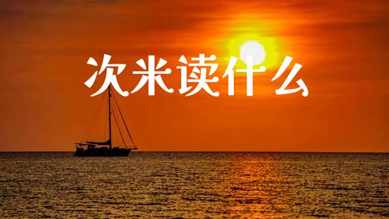 次米读什么_https://wap.15771688.com_道指期货_第1张
