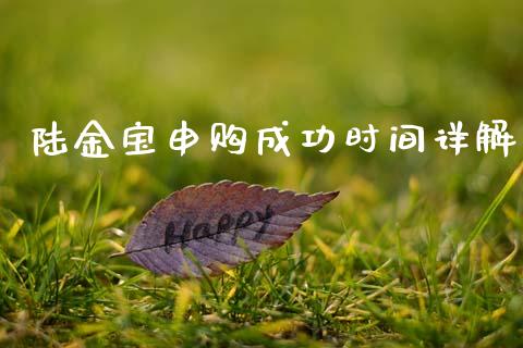 陆金宝申购成功时间详解_https://wap.15771688.com_原油期货直播室_第1张