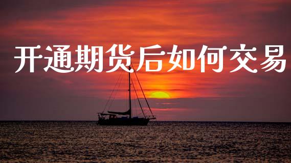 开通期货后如何交易_https://wap.15771688.com_道指期货_第1张