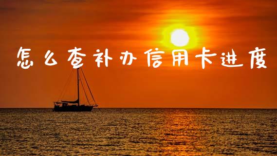 怎么查补办信用卡进度_https://wap.15771688.com_原油期货直播室_第1张