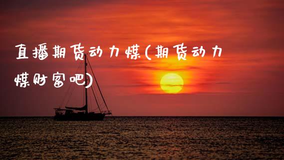 直播期货动力煤(期货动力煤财富吧)_https://wap.15771688.com_期货手续费一览表_第1张
