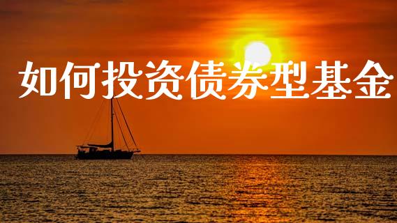 如何投资债券型基金_https://wap.15771688.com_道指期货_第1张