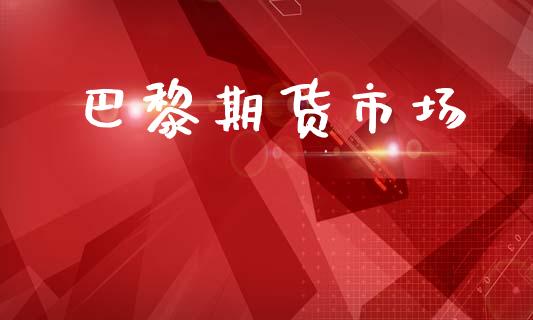 巴黎期货市场_https://wap.15771688.com_期货手续费一览表_第1张
