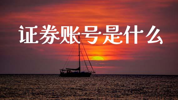 证券账号是什么_https://wap.15771688.com_期货手续费一览表_第1张