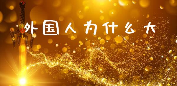 外国人为什么大_https://wap.15771688.com_期货手续费一览表_第1张
