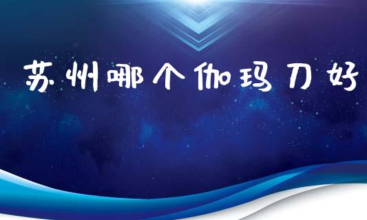 苏州哪个伽玛刀好_https://wap.15771688.com_期货手续费一览表_第1张