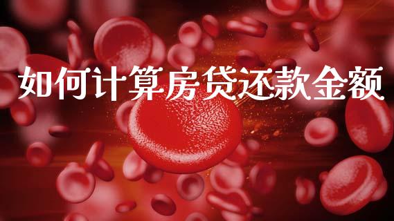 如何计算房贷还款金额_https://wap.15771688.com_期货手续费一览表_第1张
