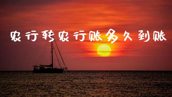 农行转农行账多久到账_https://wap.15771688.com_原油期货直播室_第1张
