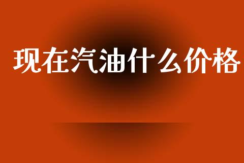 现在汽油什么价格_https://wap.15771688.com_期货手续费一览表_第1张