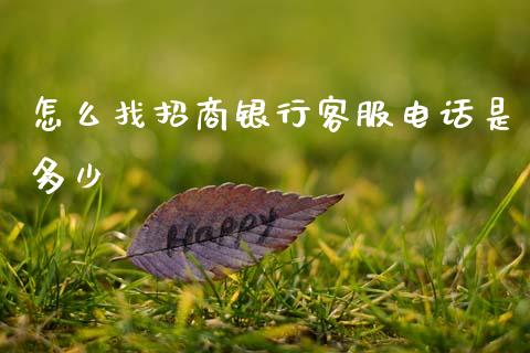 怎么找招商银行客服电话是多少_https://wap.15771688.com_原油期货直播室_第1张