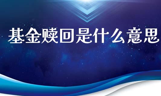 基金赎回是什么意思_https://wap.15771688.com_期货手续费一览表_第1张
