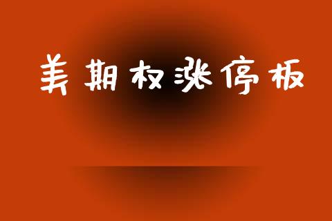美期权涨停板_https://wap.15771688.com_国际期货_第1张
