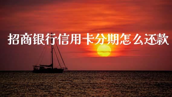 招商银行信用卡分期怎么还款_https://wap.15771688.com_原油期货直播室_第1张