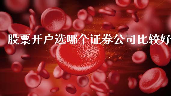 股票开户选哪个证券公司比较好_https://wap.15771688.com_期货手续费一览表_第1张