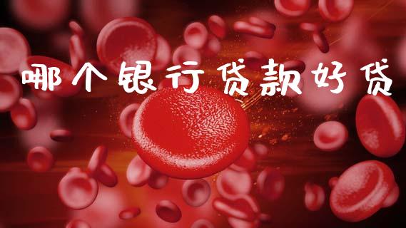 哪个银行贷款好贷_https://wap.15771688.com_期货手续费一览表_第1张