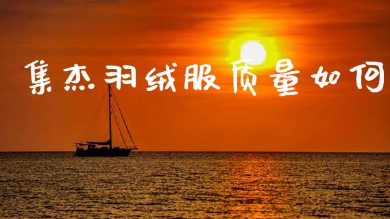 集杰羽绒服质量如何_https://wap.15771688.com_原油期货直播室_第1张