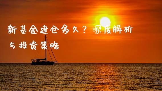 新基金建仓多久？深度解析与投资策略_https://wap.15771688.com_原油期货直播室_第1张