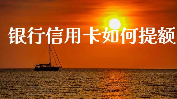 银行信用卡如何提额_https://wap.15771688.com_期货手续费一览表_第1张