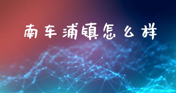 南车浦镇怎么样_https://wap.15771688.com_道指期货_第1张