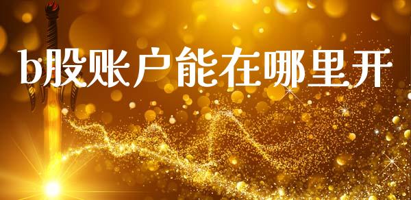 b股账户能在哪里开_https://wap.15771688.com_道指期货_第1张