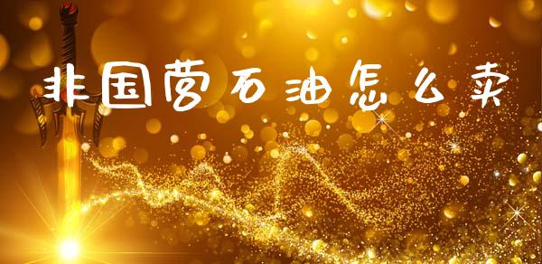 非国营石油怎么卖_https://wap.15771688.com_道指期货_第1张