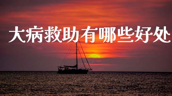 大病救助有哪些好处_https://wap.15771688.com_国际期货_第1张
