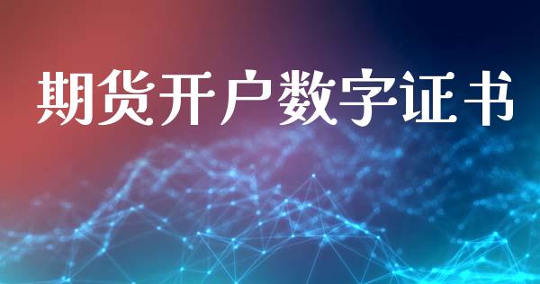 期货开户数字证书_https://wap.15771688.com_国际期货_第1张