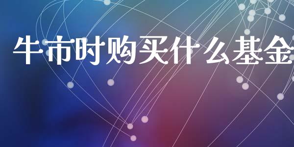 牛市时购买什么基金_https://wap.15771688.com_原油期货直播室_第1张