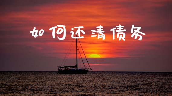 如何还清债务_https://wap.15771688.com_期货手续费一览表_第1张