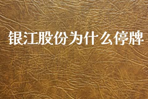 银江股份为什么停牌_https://wap.15771688.com_道指期货_第1张