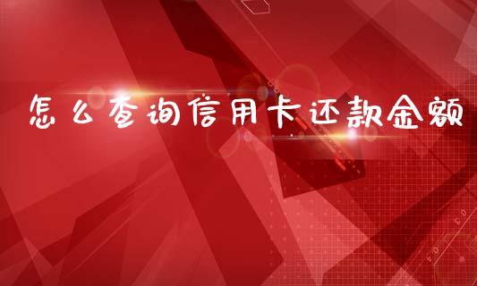 怎么查询信用卡还款金额_https://wap.15771688.com_国际期货_第1张