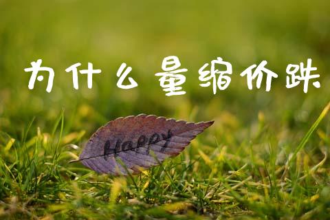 为什么量缩价跌_https://wap.15771688.com_原油期货直播室_第1张