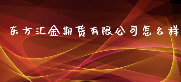 东方汇金期货有限公司怎么样_https://wap.15771688.com_期货手续费一览表_第1张