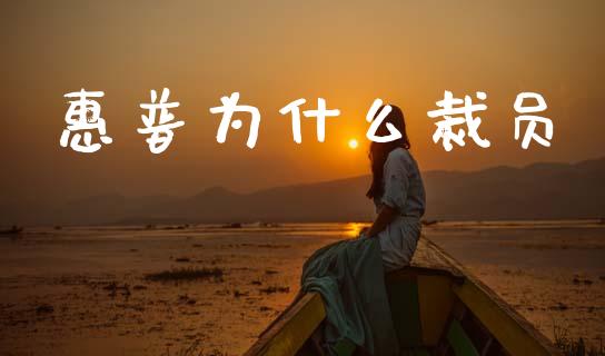惠普为什么裁员_https://wap.15771688.com_原油期货直播室_第1张