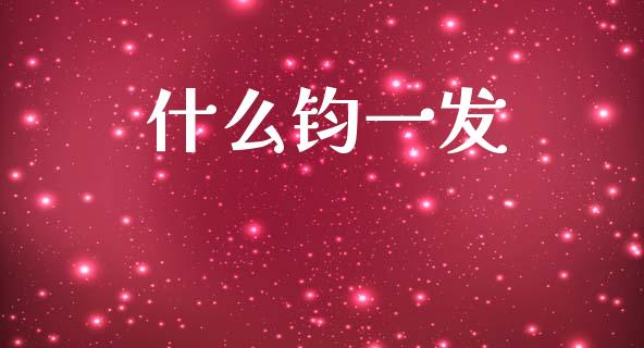 什么钧一发_https://wap.15771688.com_国际期货_第1张