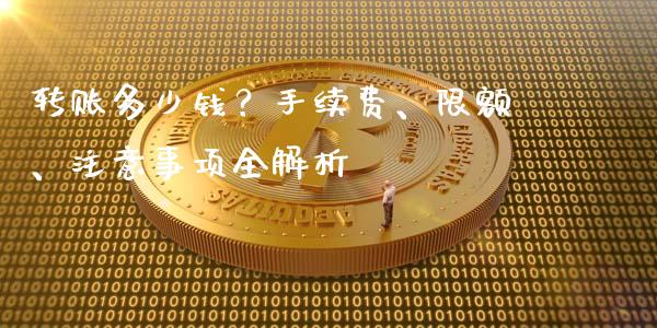 转账多少钱？手续费、限额、注意事项全解析_https://wap.15771688.com_国际期货_第1张