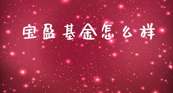 宝盈基金怎么样_https://wap.15771688.com_国际期货_第1张