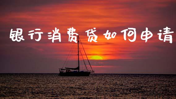 银行消费贷如何申请_https://wap.15771688.com_原油期货直播室_第1张