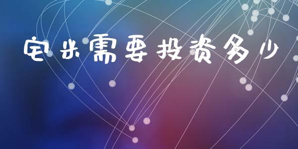 宅米需要投资多少_https://wap.15771688.com_期货手续费一览表_第1张